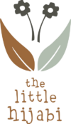 little hijabi portrait logo